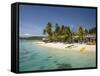 Plantation Island Resort, Malolo Lailai Island, Mamanuca Islands, Fiji, South Pacific-David Wall-Framed Stretched Canvas