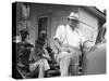 Plantation overseer and his field hands, Mississippi, 1936-Dorothea Lange-Stretched Canvas