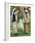 Plantation Tamil Women Weighing Prized Uva Tea in the Namunukula Mountains Near Ella, Central Highl-Rob Francis-Framed Photographic Print