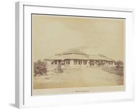 Planter's bungalow, 1877-Oscar Jean Baptiste Mallitte-Framed Giclee Print