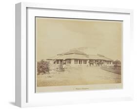 Planter's bungalow, 1877-Oscar Jean Baptiste Mallitte-Framed Giclee Print