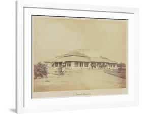 Planter's bungalow, 1877-Oscar Jean Baptiste Mallitte-Framed Giclee Print
