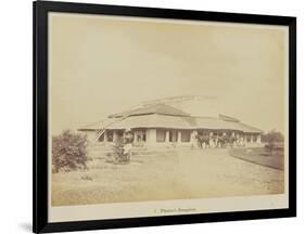 Planter's bungalow, 1877-Oscar Jean Baptiste Mallitte-Framed Giclee Print