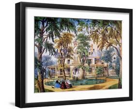 Planter's House, c.1858-Frances Flora Bond Palmer-Framed Giclee Print