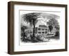 Planter's House on the Mississippi, Engraved by J.H. Ellawell-null-Framed Giclee Print