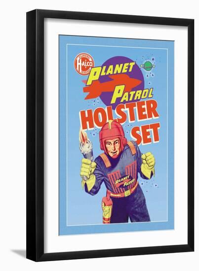 Plantet Patrol Holster Set-null-Framed Art Print