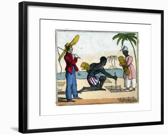 Planting, 1826-null-Framed Giclee Print