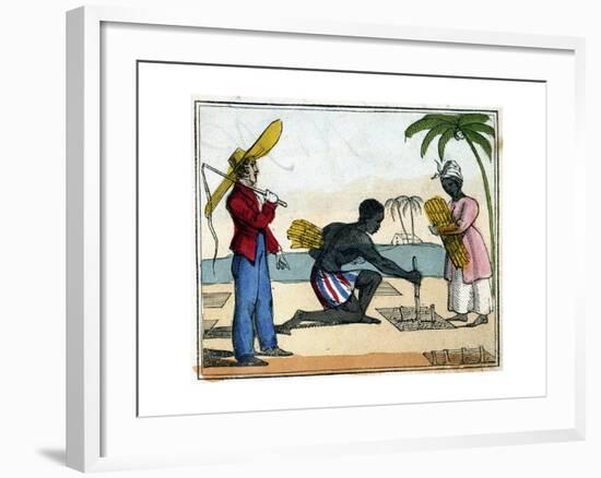 Planting, 1826-null-Framed Giclee Print