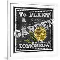 Planting a Garden-null-Framed Giclee Print