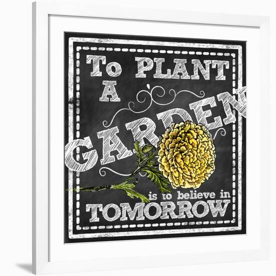 Planting a Garden-null-Framed Giclee Print