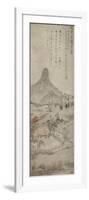 Planting Fragrant Fungus at the Tiaozhou'an, Ming dynasty , 1627-Chen Guan-Framed Giclee Print