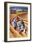 Planting Potatoes, 1953-Isabel Alexander-Framed Premium Giclee Print