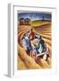 Planting Potatoes, 1953-Isabel Alexander-Framed Premium Giclee Print