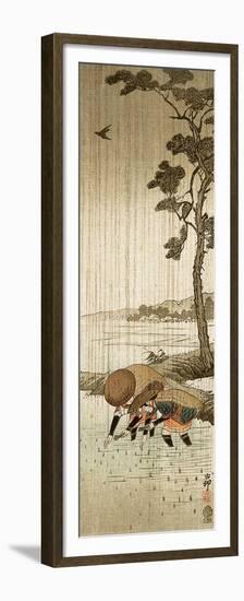 Planting Rice-Koson Ohara-Framed Premium Giclee Print