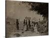 Planting Sweet Potatoes, Hopkinson's Plantation, Edislo Island, South Carolina, 1862-H.P. Moore-Stretched Canvas