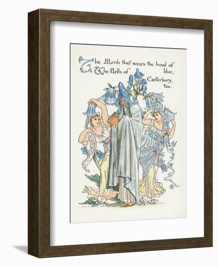 Plants, Aconitum Napellus-Walter Crane-Framed Art Print