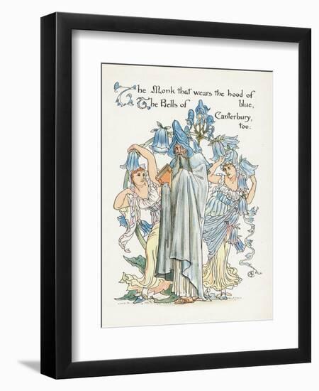 Plants, Aconitum Napellus-Walter Crane-Framed Art Print