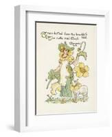 Plants, Caltha Palustris-Walter Crane-Framed Art Print