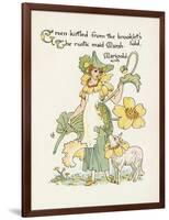 Plants, Caltha Palustris-Walter Crane-Framed Art Print