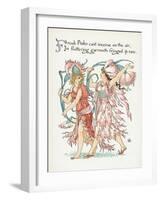 Plants, Dianthus Species-Walter Crane-Framed Art Print