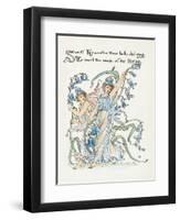 Plants, Hyacinthus-Walter Crane-Framed Art Print