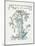 Plants, Myosotis-Walter Crane-Mounted Art Print