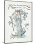 Plants, Myosotis-Walter Crane-Mounted Art Print