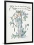 Plants, Myosotis-Walter Crane-Framed Art Print