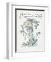 Plants, Myosotis-Walter Crane-Framed Art Print