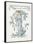 Plants, Myosotis-Walter Crane-Framed Stretched Canvas