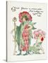 Plants, Paeonia-Walter Crane-Stretched Canvas