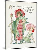 Plants, Paeonia-Walter Crane-Mounted Art Print