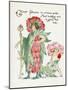 Plants, Paeonia-Walter Crane-Mounted Art Print