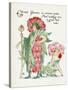 Plants, Paeonia-Walter Crane-Stretched Canvas