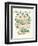 Plants, Rosa Species-Walter Crane-Framed Art Print