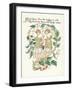 Plants, Rosa Species-Walter Crane-Framed Art Print