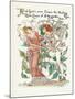 Plants, Rosa-Walter Crane-Mounted Art Print