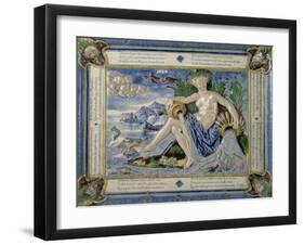 Plaque: Allégorie de l'eau-Bernard Palissy-Framed Giclee Print