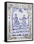 Plaque Depicting a Scene from "The Magic Flute"-null-Framed Stretched Canvas