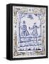 Plaque Depicting a Scene from "The Magic Flute"-null-Framed Stretched Canvas