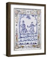 Plaque Depicting a Scene from "The Magic Flute"-null-Framed Giclee Print