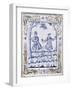 Plaque Depicting a Scene from "The Magic Flute"-null-Framed Giclee Print