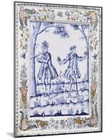 Plaque Depicting a Scene from "The Magic Flute"-null-Mounted Giclee Print