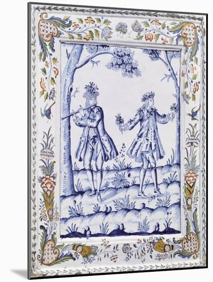 Plaque Depicting a Scene from "The Magic Flute"-null-Mounted Giclee Print