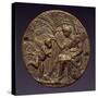 Plaque Depicting Allegorical Scene-Andrea Riccio-Stretched Canvas