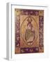 Plaque Depicting Christ Blessing (Gold & Champleve Enamel)-null-Framed Giclee Print