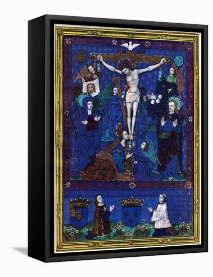 Plaque, Enamel Paint on Copper, 1503-Nardon Penicaud-Framed Stretched Canvas