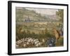 Plaque représentant les chasses de Louis XVI :-Charles-Nicolas Dodin-Framed Giclee Print