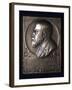 Plaquette Commemorating the Death of Henri Poincare, French Mathematician, 1912-null-Framed Photographic Print