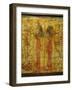 Plastered and Painted Wood Casket with Decorations of Protecting Deities-null-Framed Giclee Print